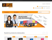 Tablet Screenshot of elartecentro.com